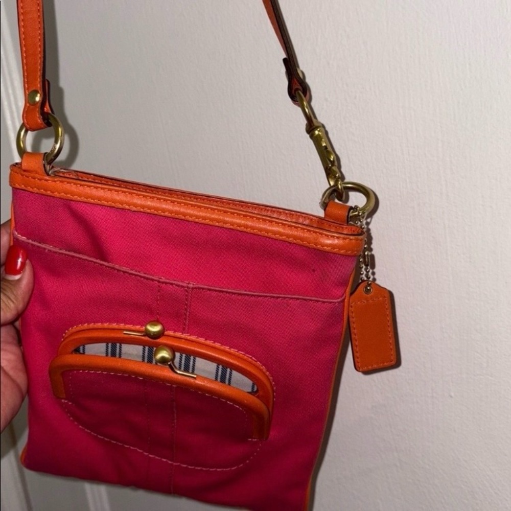 Coach Bonnie Cashin-Carry Kisslock Swingpack EUC - Picture 10 of 10